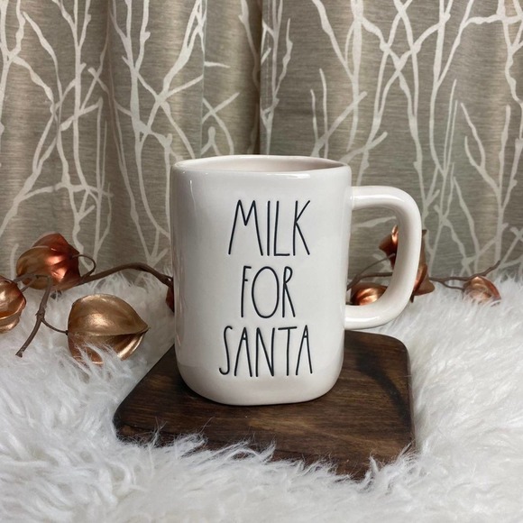 Rae Dunn MILK SANTA CHRISTMAS KITCHEN NEW HTF - Picture 4 of 8